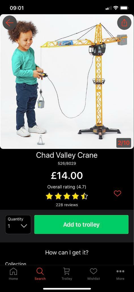 chad valley crane